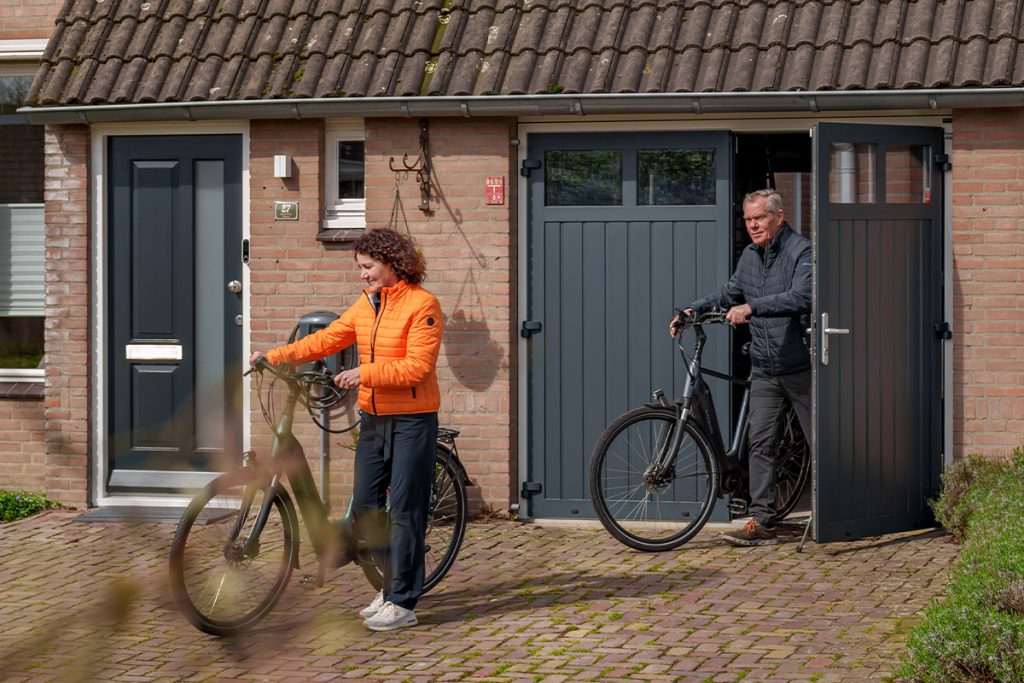 Garagedeur comfortabel in gebruik