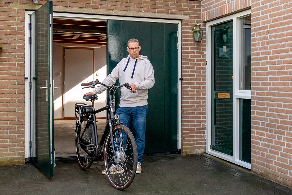 Garagedeur makkelijk in gebruik