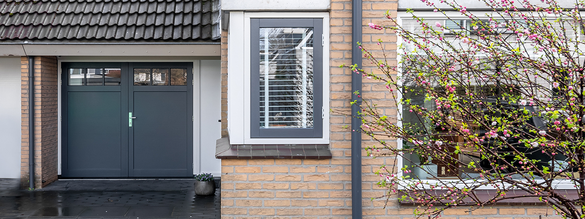 houten openslaande garagedeur Ambassa