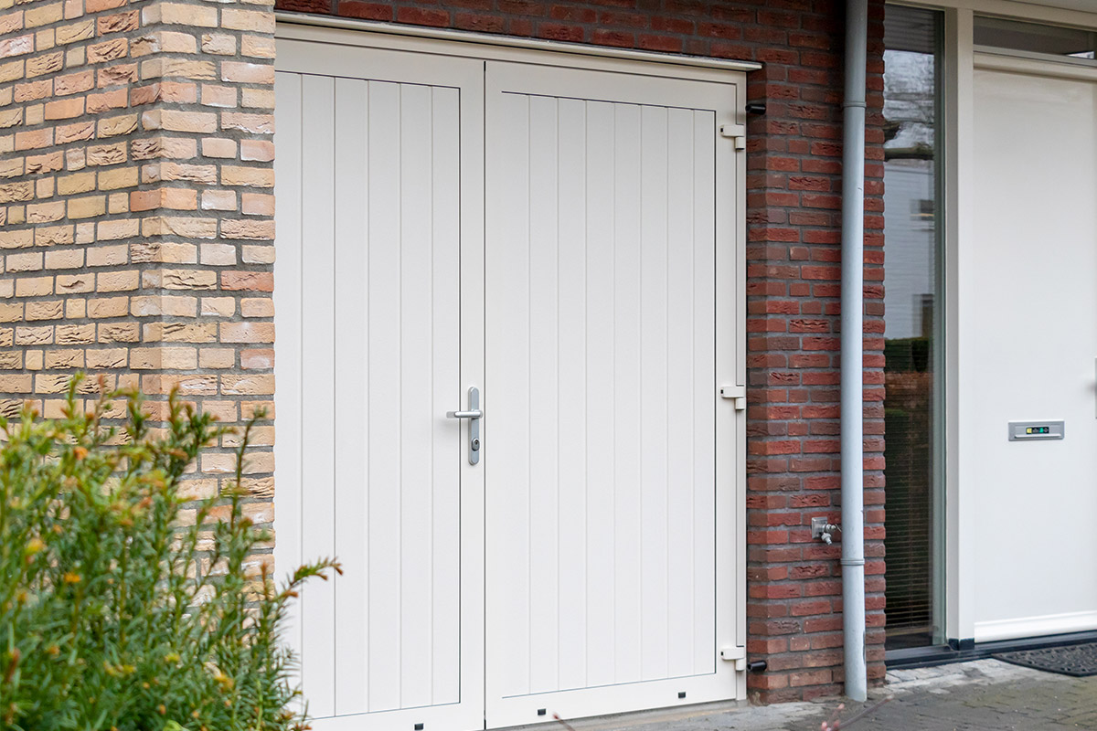 openslaande garagedeur top geïsoleerd