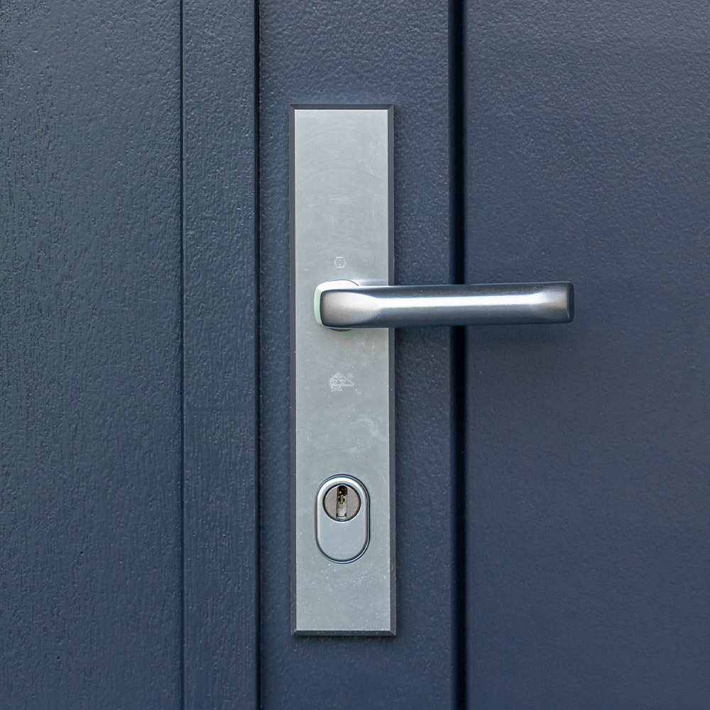 Garagedeur van hout