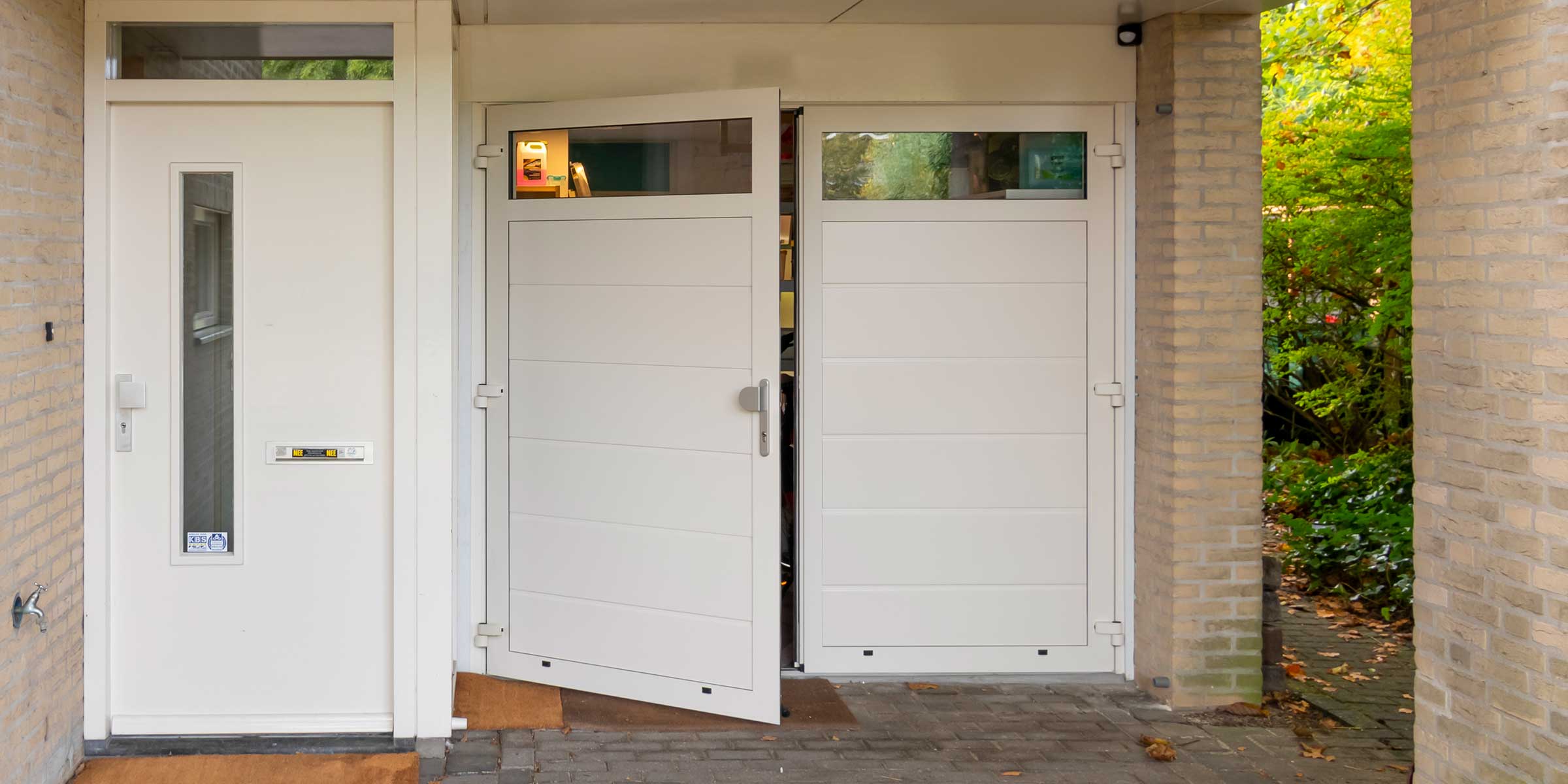 Moderne openslaande deuren