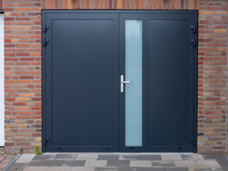 Garagedeur ral7016