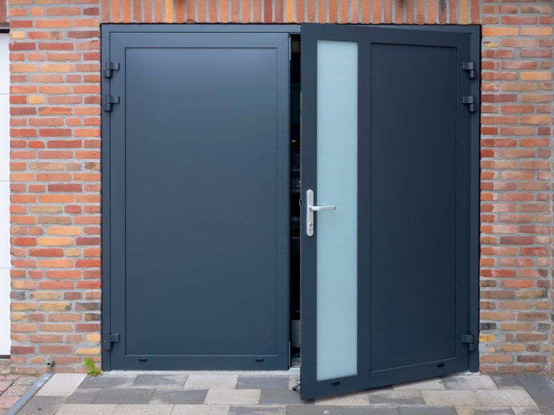 Garagedeur ral7016