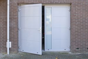 Openslaande deur met glas