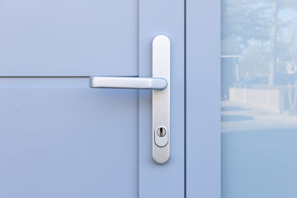 Openslaande deur met glas