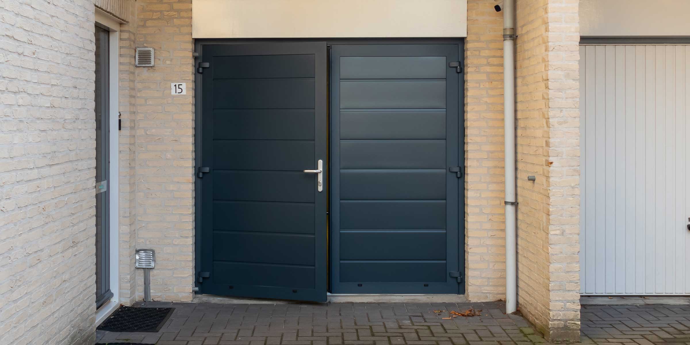 Openslaande deuren antraciet