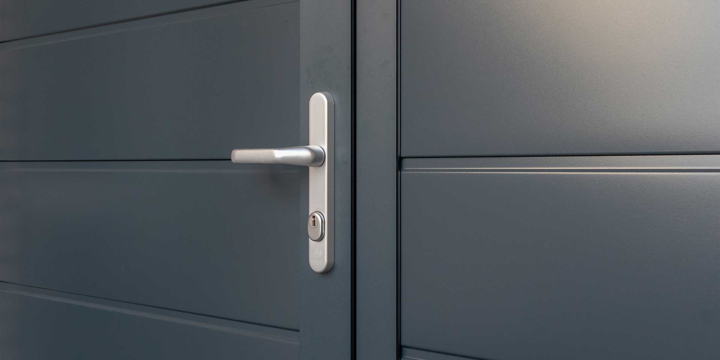 Openslaande deuren antraciet