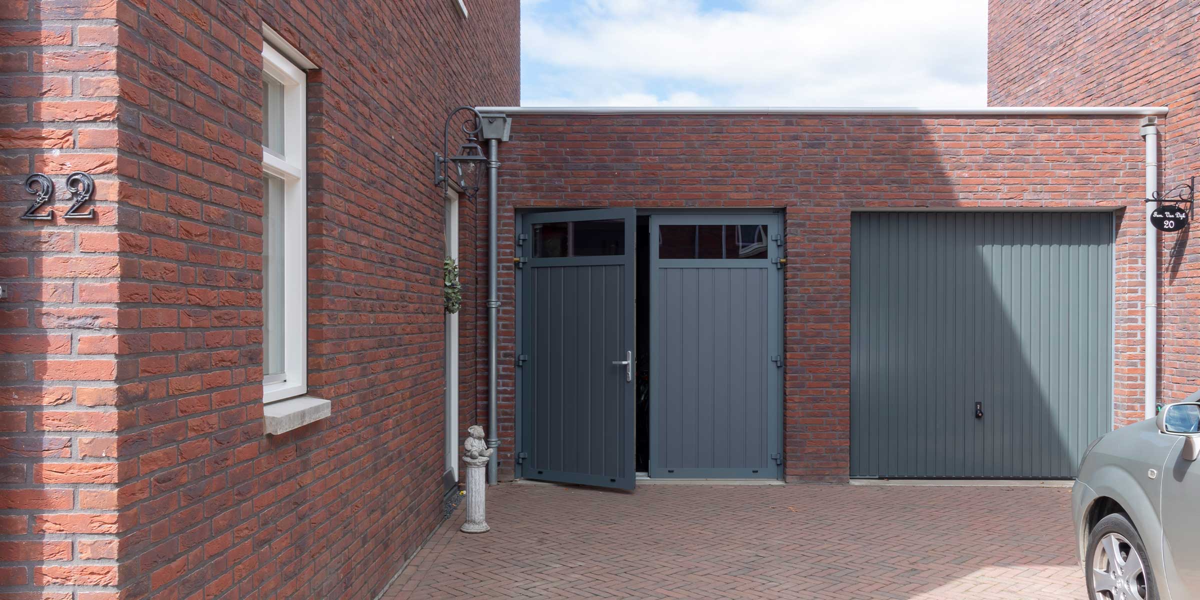 Openslaande deuren grijs