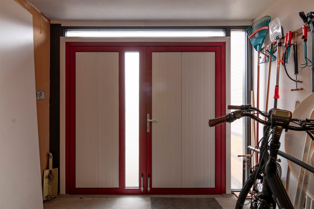 Openslaande deuren rood