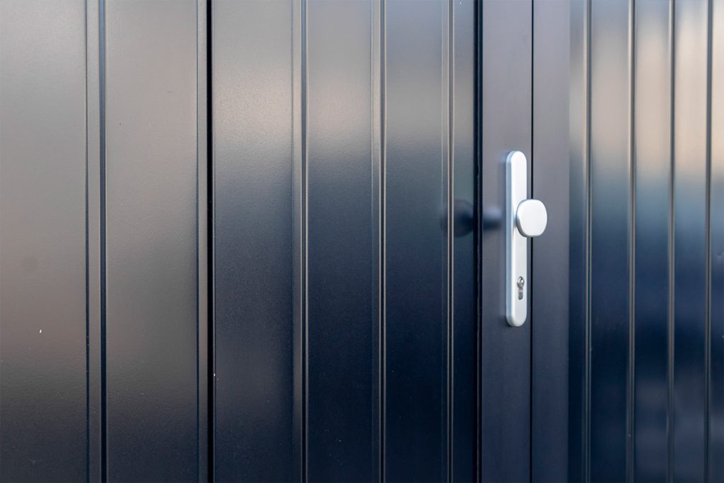 Openslaande garagedeuren antraciet