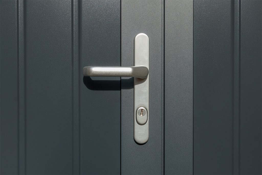 Openslaande garagedeuren antraciet