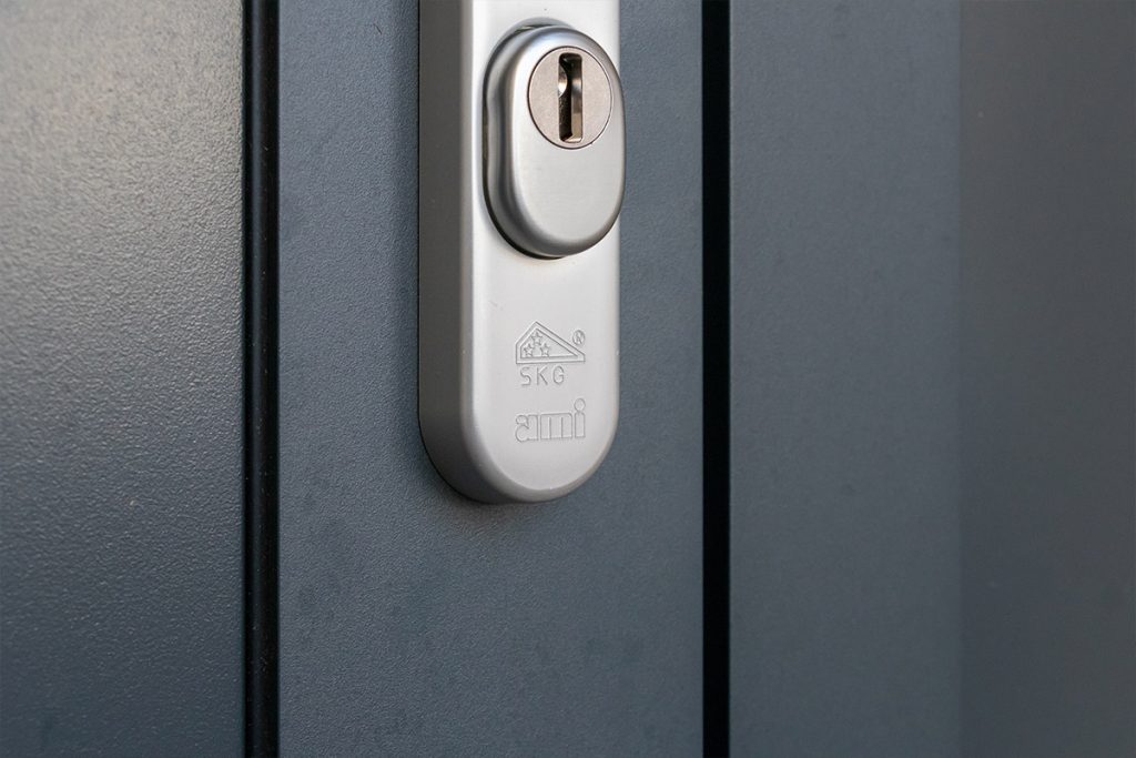 Openslaande garagedeuren antraciet