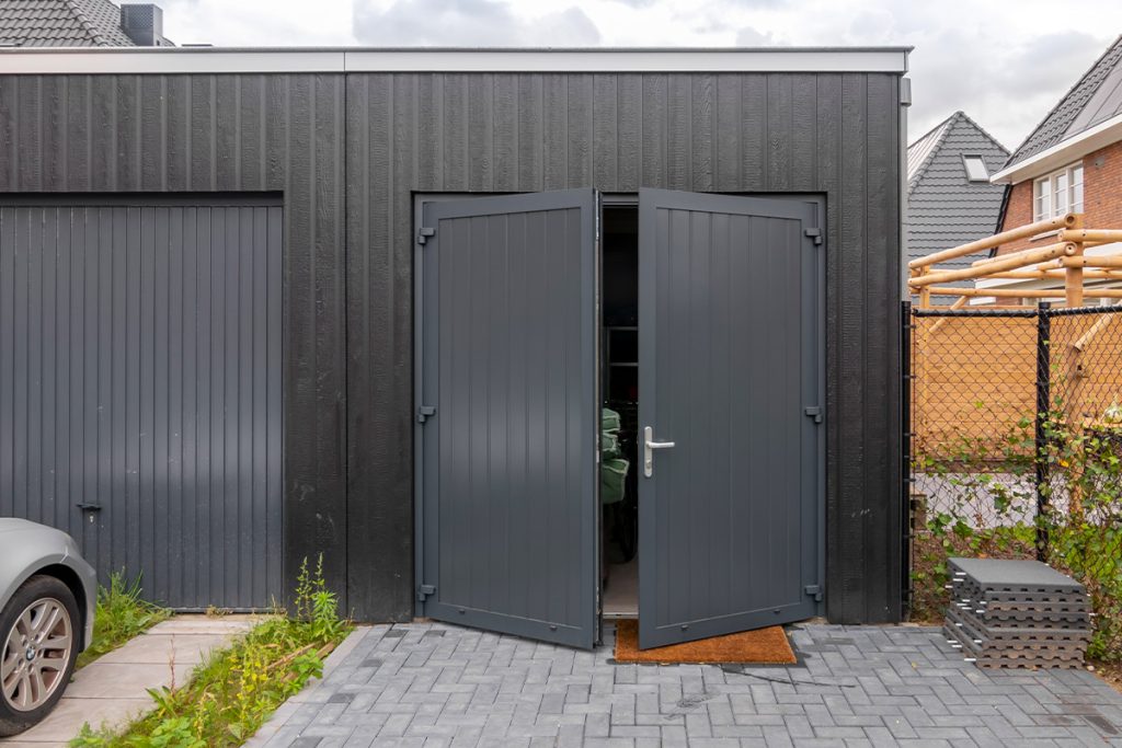 antraciet garagedeur