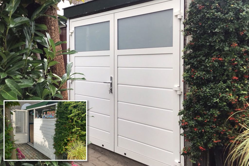 Isolatie openslaande garagedeur