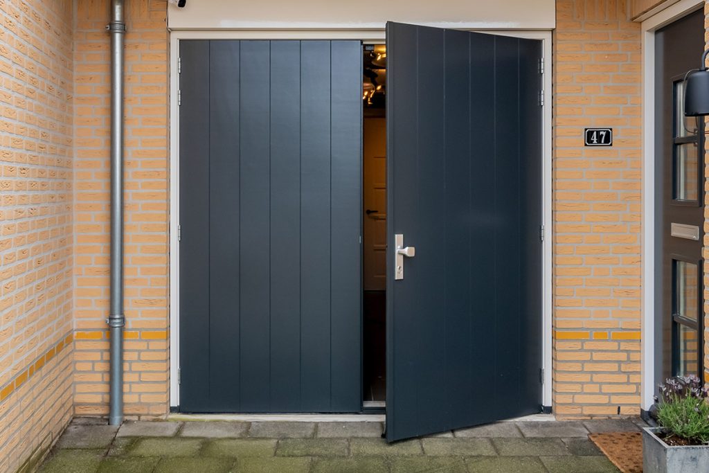 Houten openslaande deur