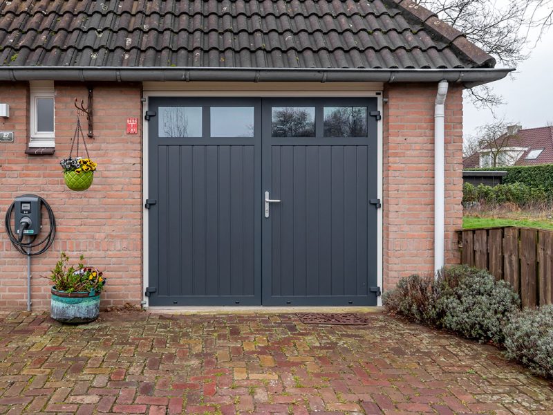 Raampjes in garagedeur