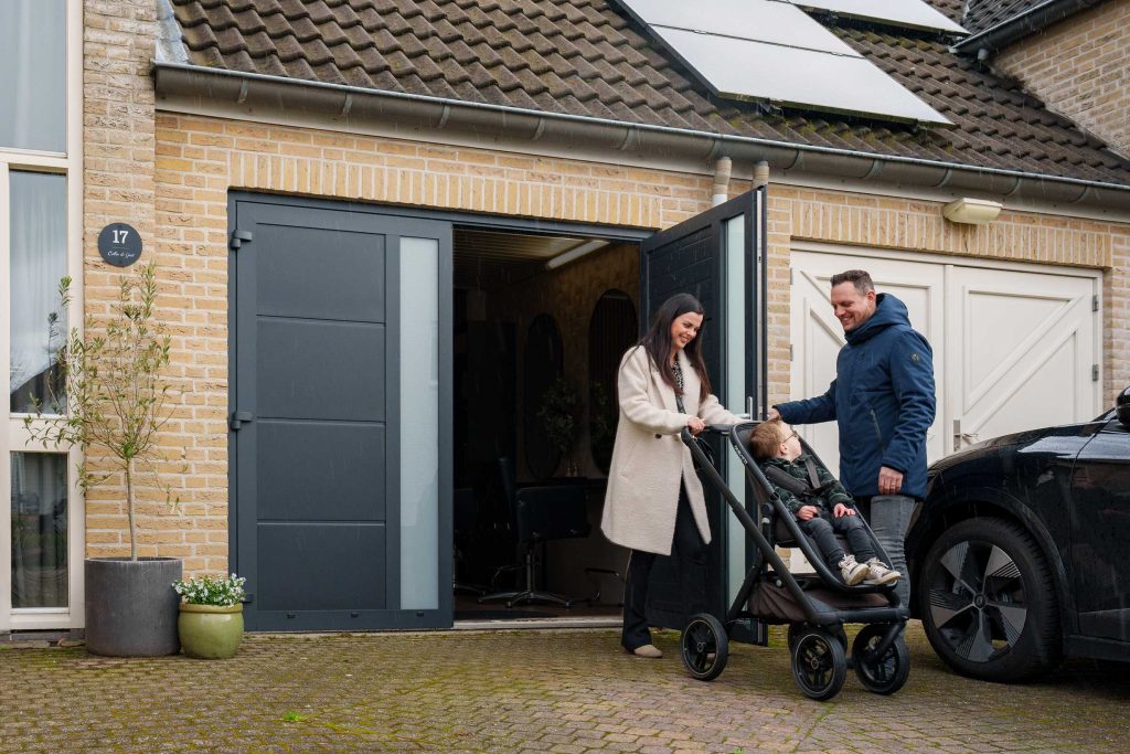 Openslaande garagedeuren