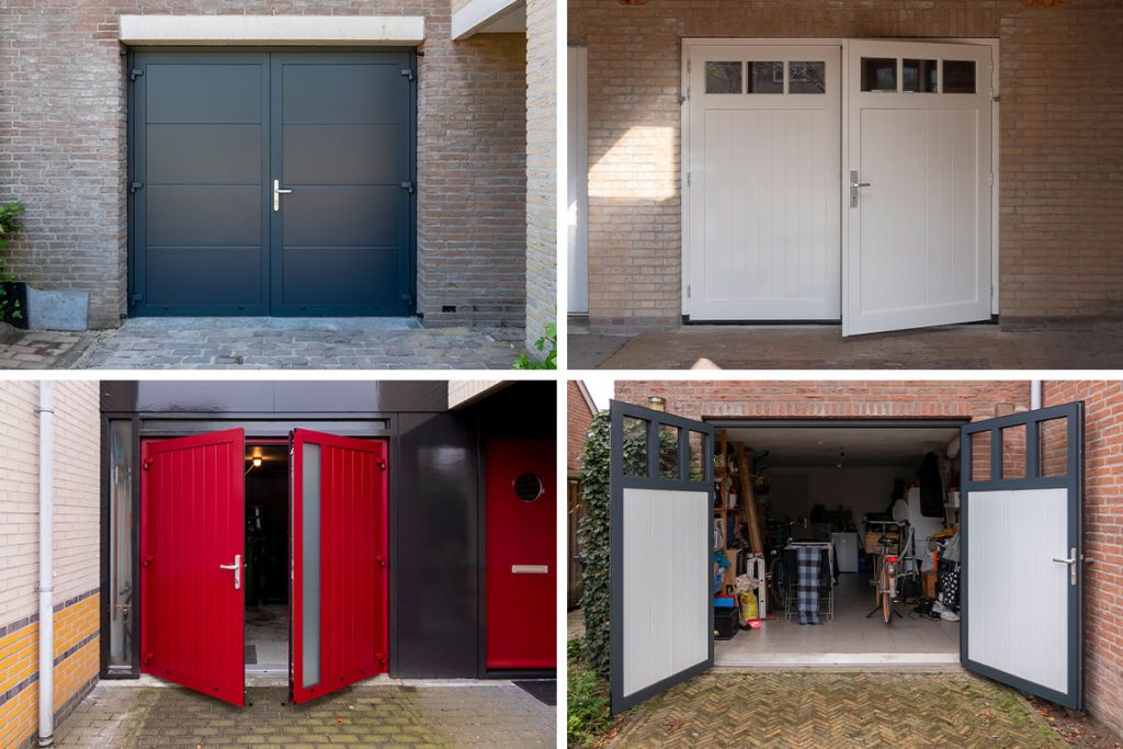 Openslaande garagedeur