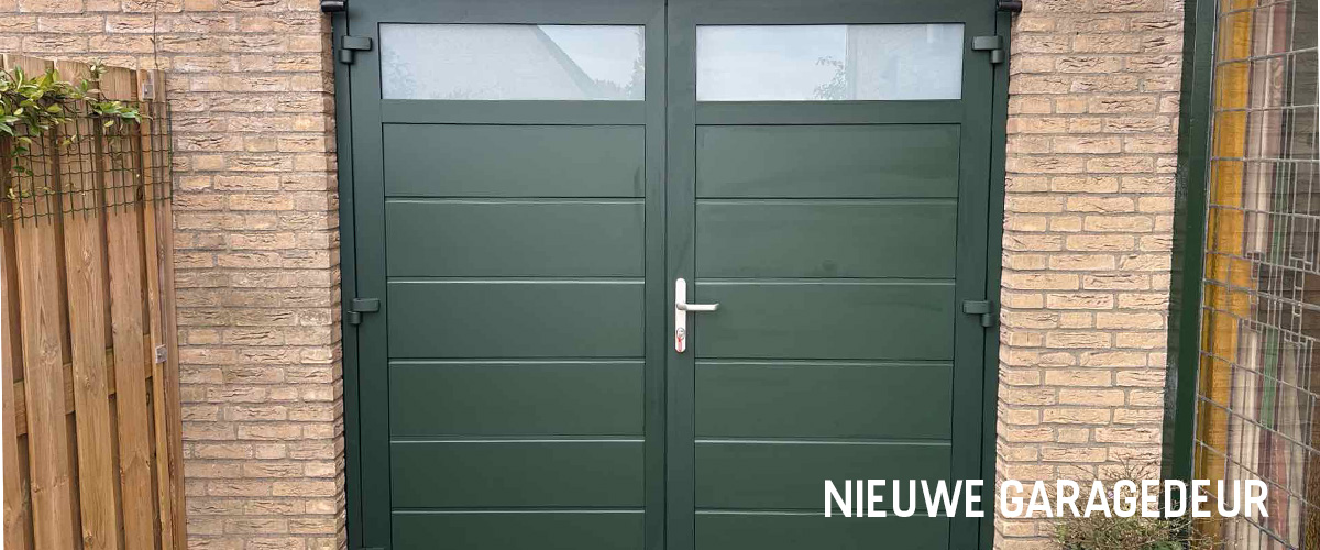 Nieuwe onderhoudsvrije garagedeuren