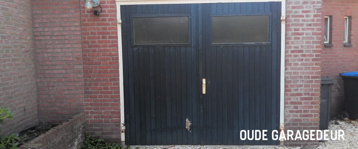 oude garagedeur vervangen