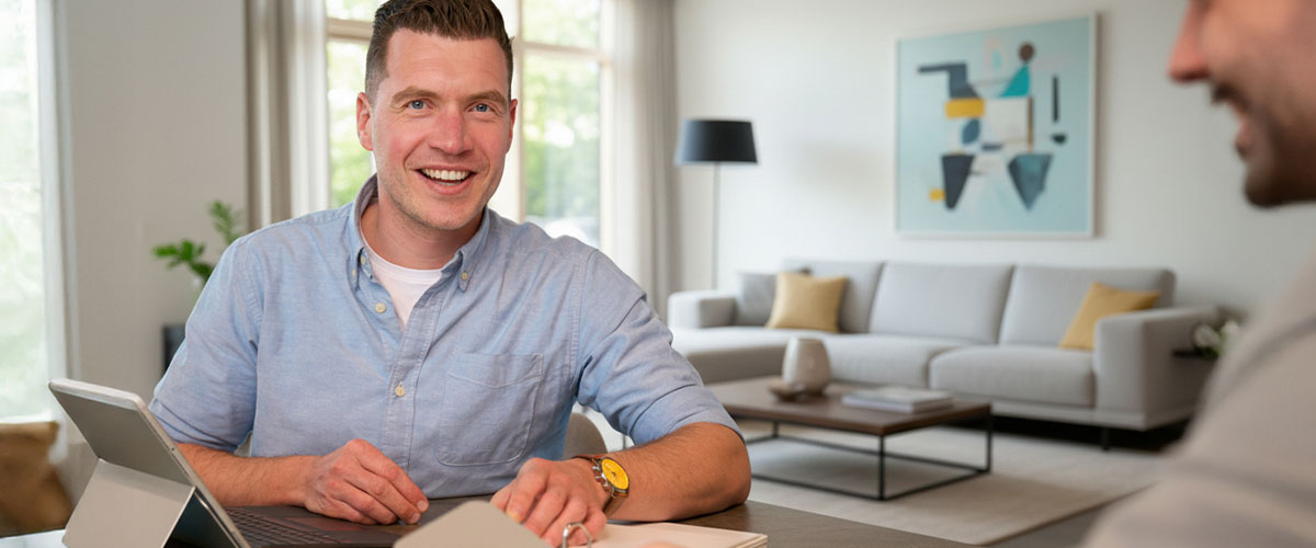 adviesgesprek van Ambassa garagedeuren