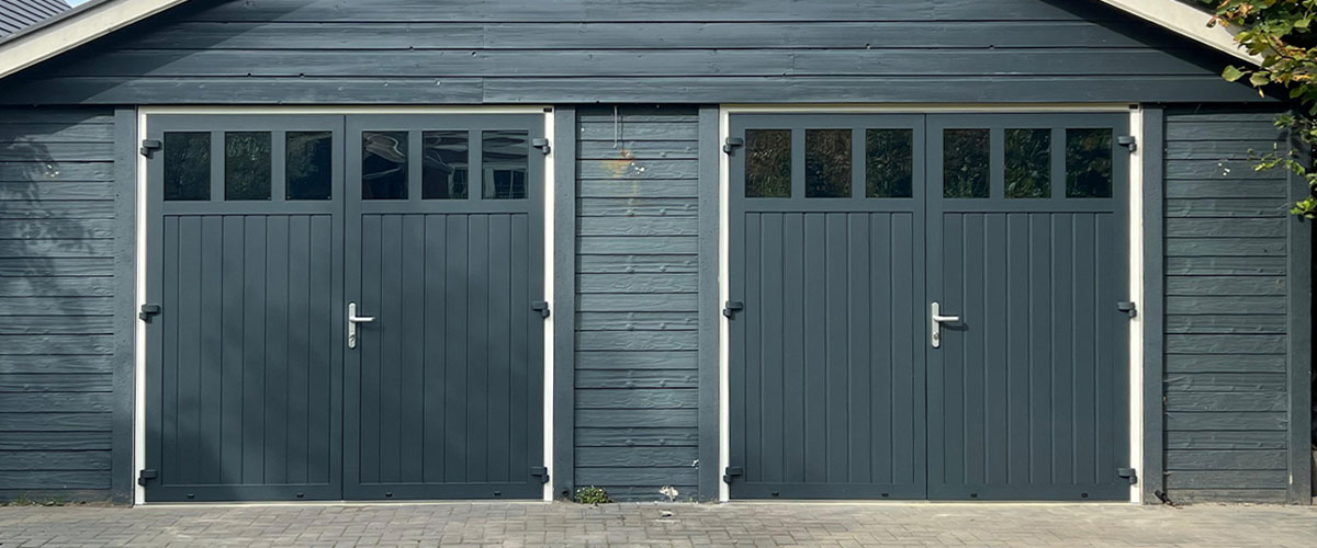 dubbele garagedeur